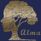 Alma Psychology Logo Small Blue